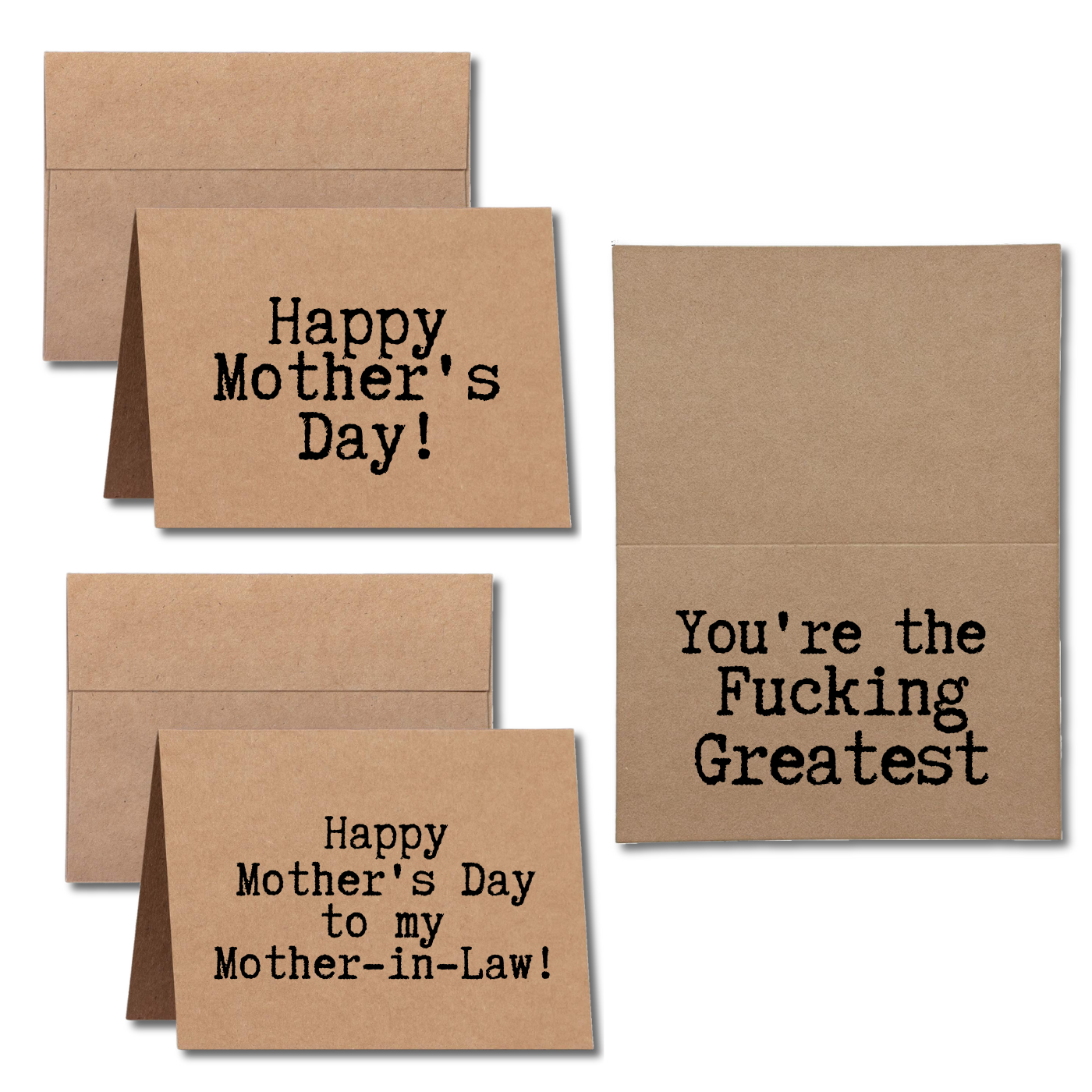 Happy Mother's Day You are the Fucking Greatest Greeting Card