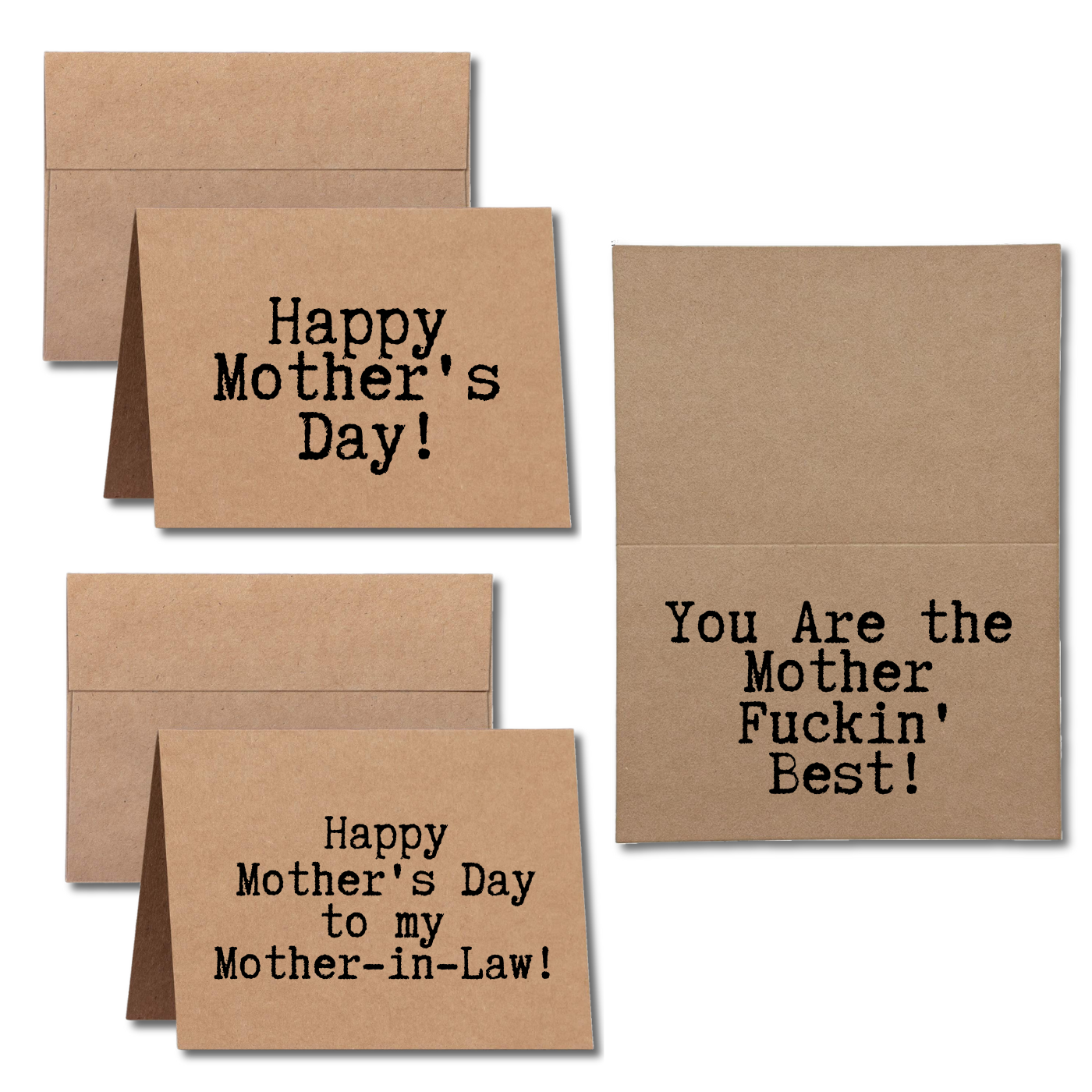 Happy Mother's Day You are the Mother Fuckin' Best Greeting Card