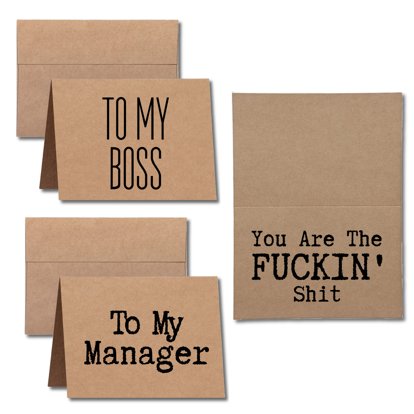 you are the fuckin shit boss inappropriate card for work