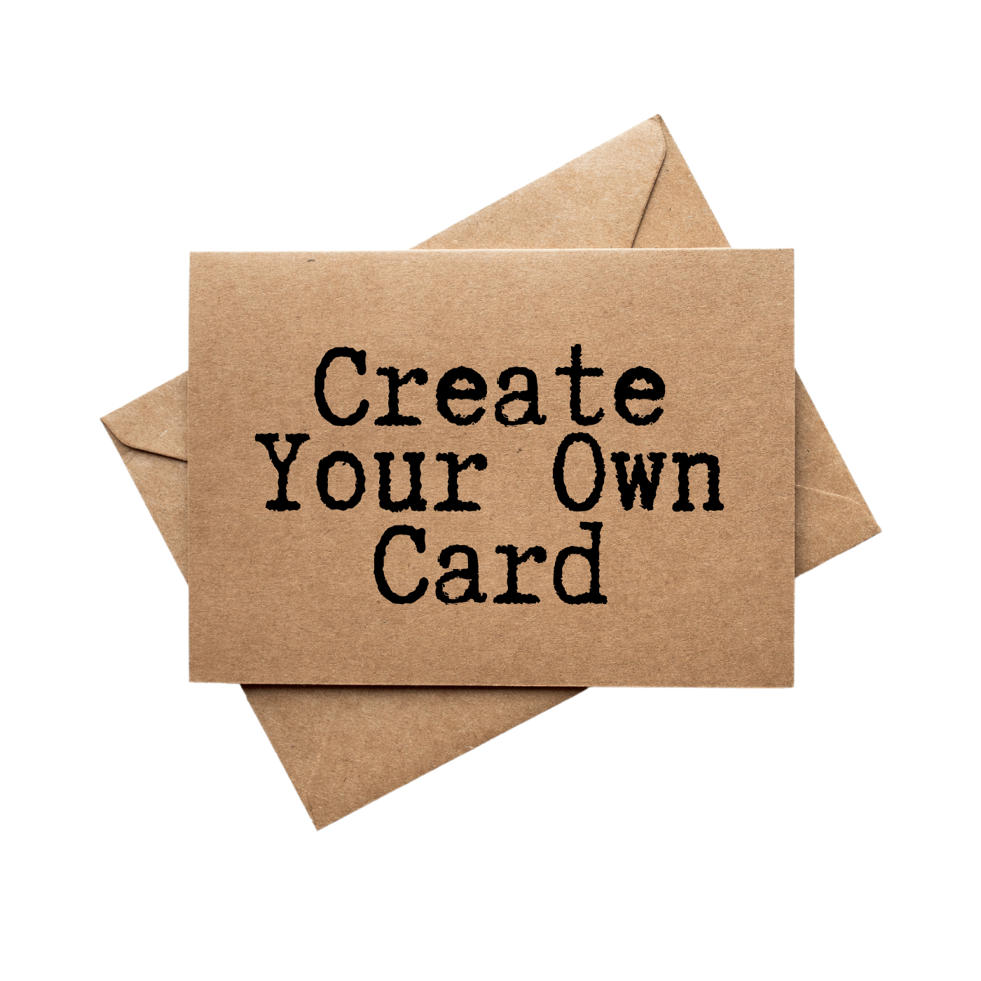 customize the outside of your card