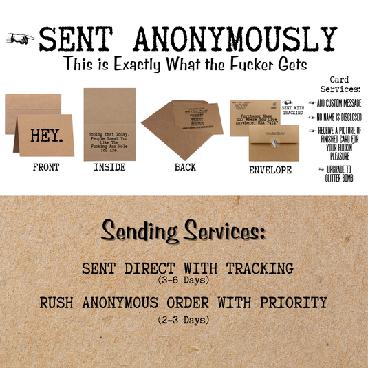 Card Sending Services | HeresYourFnCard | Ways To Send Your Cards